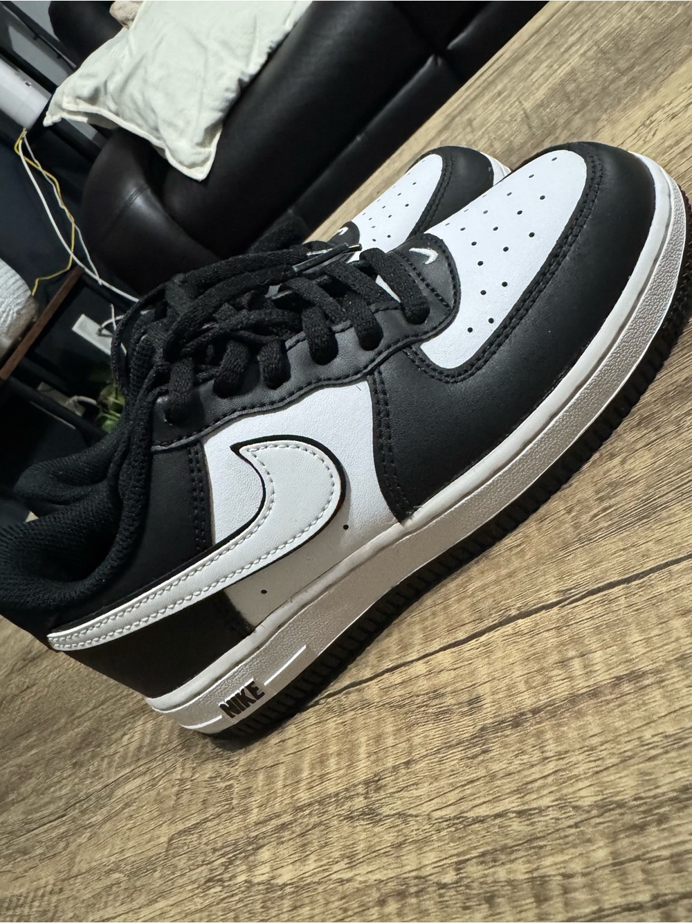 Nike youthLow-Top Sneakers - Black/White
